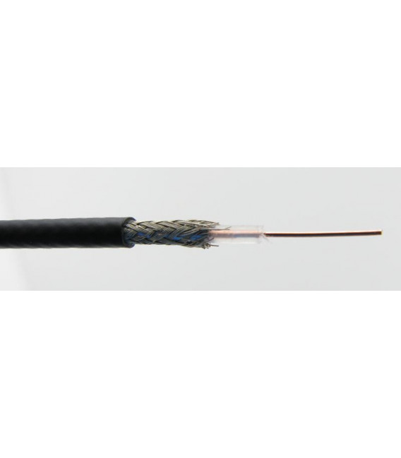 Cable coaxial 50 ohms baja pérdida CA-100, metro
