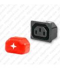 Outlet Cover C13 - Red Shield