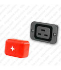 Outlet Cover C19 - Red Shield
