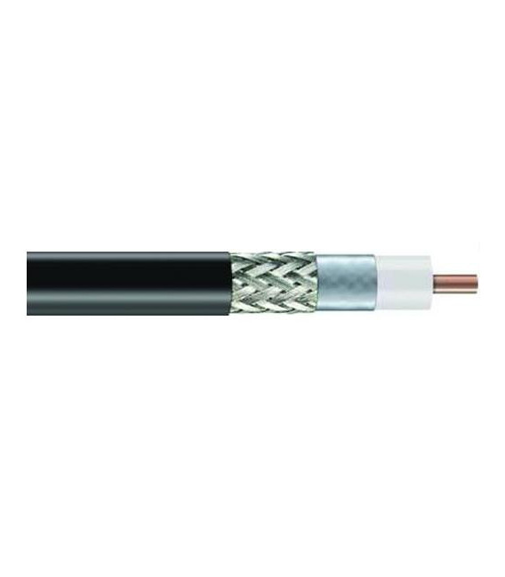 Cable coaxial 50 ohms baja pérdida CA-600, metro