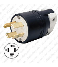 Hubbell Hbl9461c Nema 14 60 Male Plug