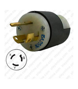 Hubbell HBL4570C NEMA L6-15 Male Plug