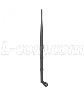 2.4 GHz 9 dBi Rubber Duck Antenna - N-Male Connector