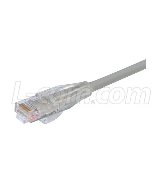 Premium Category 5E Patch Cable, RJ45 / RJ45, Gray 75.0 ft