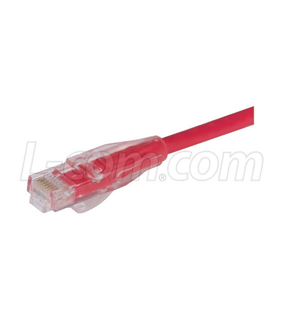 Premium Category 5E Patch Cable, RJ45 / RJ45, Red 60.0 ft