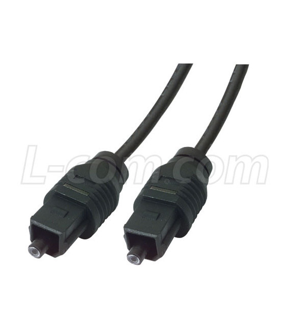 Toslink Male/Male Cable 2.2mm Jacket 25.0 feet