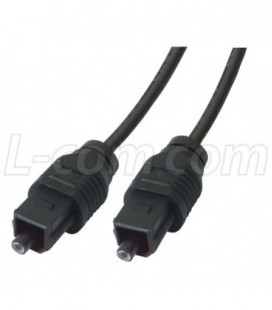 Toslink Male/Male Cable 2.2mm Jacket 3.0 feet