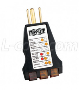 AC Outlet Circuit Tester with Diagnostic LED's