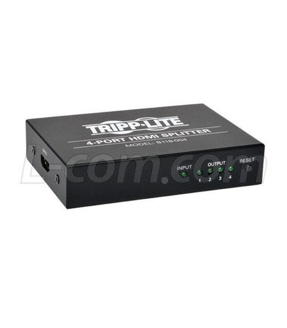Tripplite 4-Port HDMI Splitter for Video & Audio 1080p