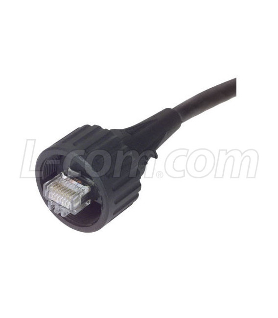Industrial Category 5E Shielded Patch Cord, 4.0 meter