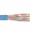Category 6 UTP LSZH Rated 23 AWG 4-Pair Solid Conductor Blue, 1KFT