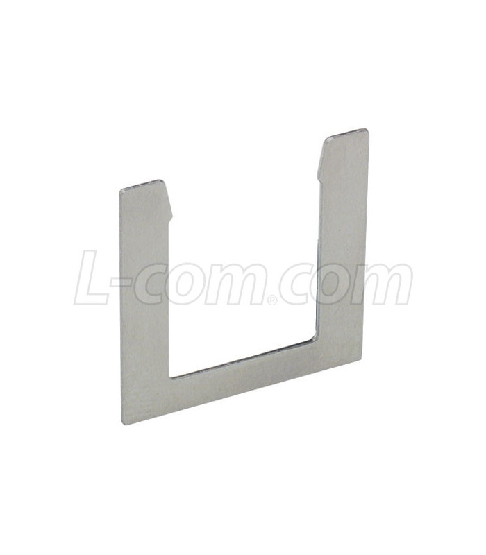 L-COM Retainer for 4C or 6C Coupler, RJ11 or RJ12 TDG1026A-6CBK