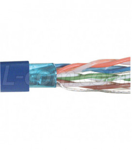 Category 6a F/UTP LSZH 26 AWG 4-Pair Stranded Conductor Blue, 1KFT