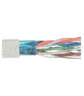 Category 6 F/UTP LSZH 26 AWG 4-Pair Stranded Conductor Lt. Gray, 1KFT