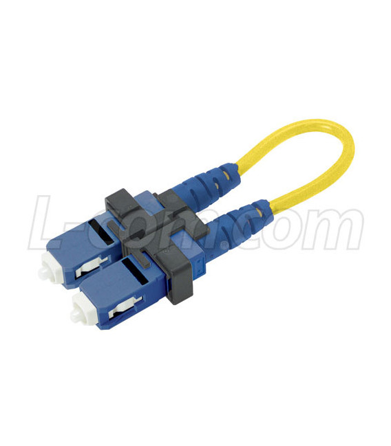 Fiber Loopback with SC Connectors, 9/125