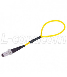 Fiber Loopback MTRJ Connector With Pins, 9/125