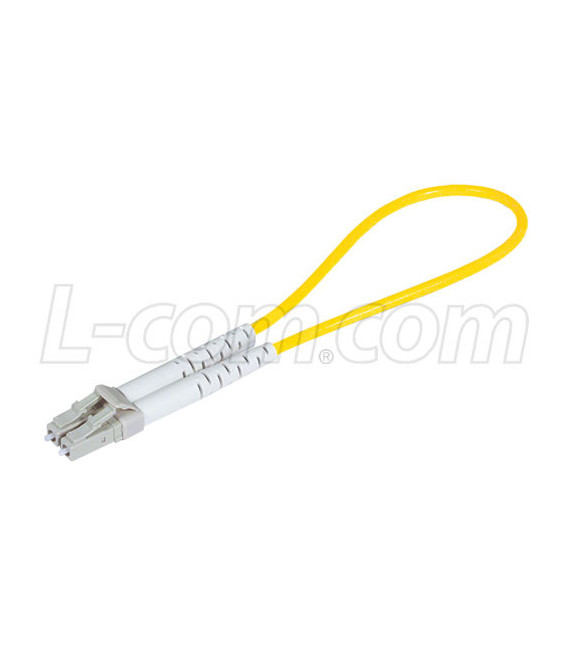 Fiber Loopback with LC Connectors, 9/125