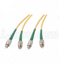 9/125, Single mode Fiber APC Cable, FC / FC, 1.0m