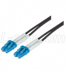 9/125 Single Mode, Military Fiber Cable, Dual LC / Dual LC, 1.0m