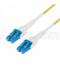 9/125, Single mode Uniboot Fiber Cable, Dual LC / Dual LC, 5.0m