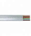 8 Conductor Flat Modular Cord (PVC), 100 ft Coil