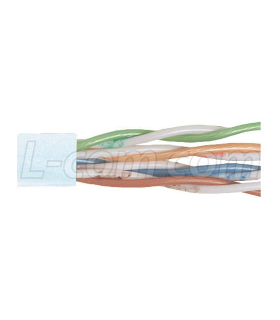 Category 6 UTP 24 AWG 4-Pair Stranded Conductor Lt. Blue, 1KFT