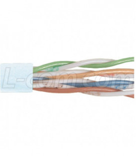 Category 6 UTP 24 AWG 4-Pair Stranded Conductor Lt. Blue, 1KFT