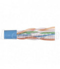Category 5E UTP 24 AWG 4-Pair Stranded Conductor Blue, 1KFT