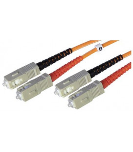 Cable F.O. 3Mts - SC/SC -62.5/125-MM-OD2.8mm-LSZH- NARANJA