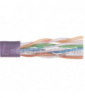 Category 5E UTP 24 AWG 4-Pair Stranded Conductor Violet, 1KFT