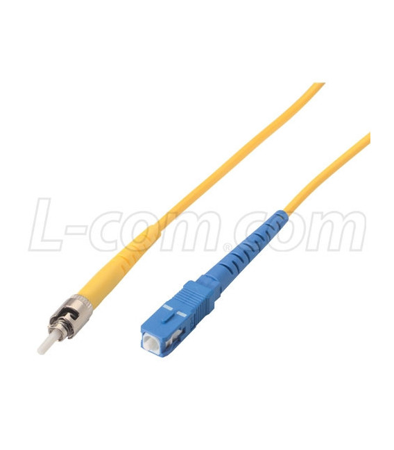 9/125, Singlemode Fiber Cable, ST / SC, 4.0m