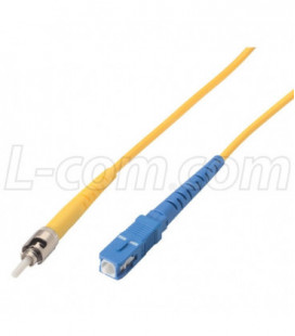 9/125, Singlemode Fiber Cable, ST / SC, 4.0m
