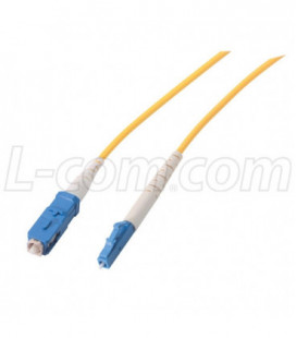 9/125, Singlemode Fiber Cable, SC / LC, 1.0m