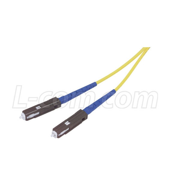 9/125, Singlemode Fiber Cable, MU / MU, 1.0m