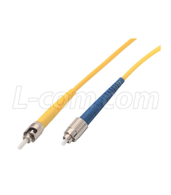 9/125, Singlemode Fiber Cable, ST / FC, 4.0m