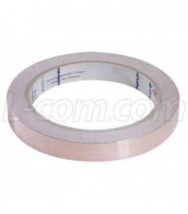 Copper Foil Shielding Tape, 2.6 MIL x 3/8" Width x 18 Yards