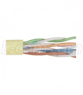 Category 5E UTP 24 AWG 4-Pair Stranded Conductor Yellow, 1KFT