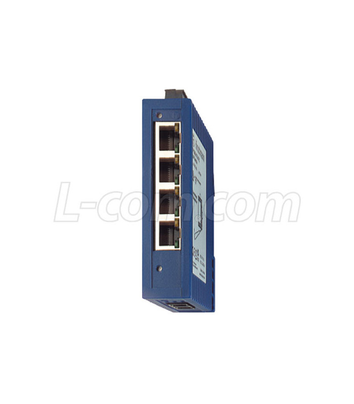 Mini Switch 5 Port Fast Ethernet 10/100 Mbit Network Hub Lan DSL + Power  Supply