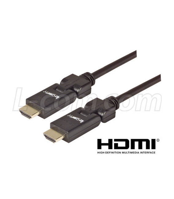 HDMI Swivel Connector Cable, HDMI Male / HDMI Male 2.0 M
