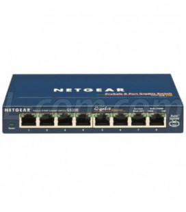 NETGEAR 10/100/1000Mbps 8 Port RJ45 Switch