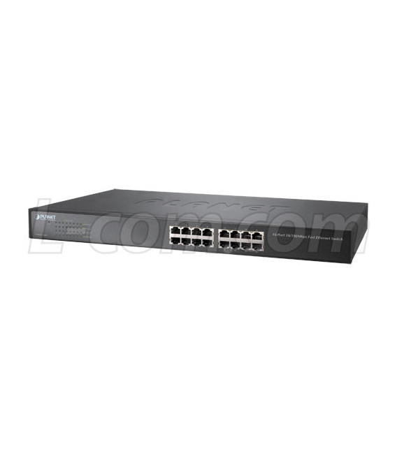 Planet 16 Port 10/100 Fast Ethernet Switch