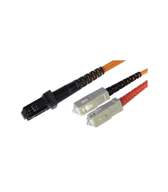 Cable F.O. 2Mts - MRTJ/SC -62.5/125-MM-OD1.8mm-LSZH- NARANJA