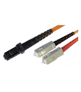 Cable F.O. 2Mts - MRTJ/SC -62.5/125-MM-OD1.8mm-LSZH- NARANJA