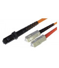 Cable F.O. 3Mts - MRTJ/SC -62.5/125-MM-OD1.8mm-LSZH- NARANJA