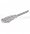 Premium Cat 6 Cable, RJ45 / RJ45, Gray 1.0 ft