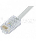 Cat. 5E EIA568 Plenum Patch Cable, RJ45 / RJ45, 75.0 ft