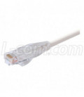 Premium Category 5E Patch Cable, RJ45 / RJ45, White 1.0 ft