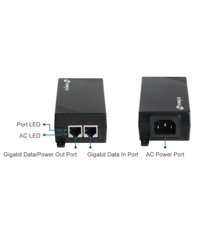 UPOE-400 - Planet Industrial 4-port Multi-Gigabit 802.3bt Ultra