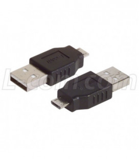 USB Adapter, Micro B Male / Standard A Male