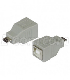USB Adapter, Micro B Male / Standard B Female